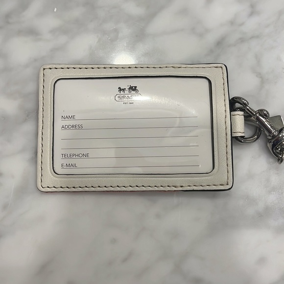 Coach luggage tag - Picture 2 of 2